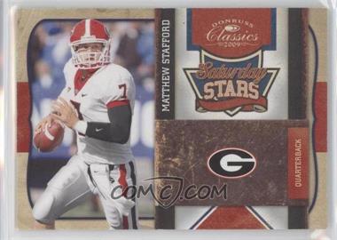 2009 Donruss Classics - Saturday Stars - Silver #24 - Matthew Stafford /250