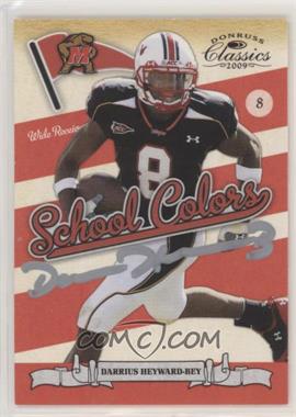 2009 Donruss Classics - School Colors - Signatures #12 - Darrius Heyward-Bey