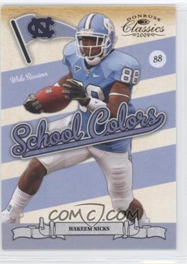 2009 Donruss Classics - School Colors #15 - Hakeem Nicks