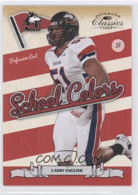 2009 Donruss Classics - School Colors #25 - Larry English