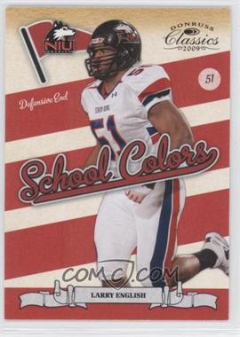 2009 Donruss Classics - School Colors #25 - Larry English