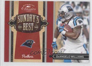 2009 Donruss Classics - Sunday's Best - Silver #14 - DeAngelo Williams /250