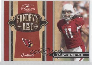 2009 Donruss Classics - Sunday's Best - Silver #24 - Larry Fitzgerald /250