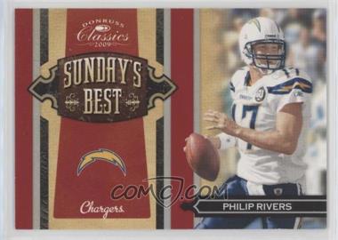 2009 Donruss Classics - Sunday's Best - Silver #32 - Philip Rivers /250