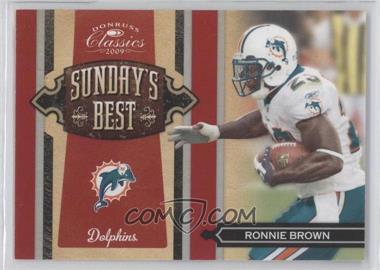 2009 Donruss Classics - Sunday's Best - Silver #34 - Ronnie Brown /250