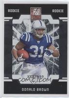 Rookies - Donald Brown #/999