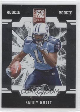 2009 Donruss Elite - [Base] - National Convention #154 - Rookies - Kenny Britt /999