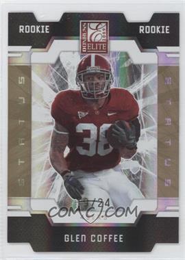 2009 Donruss Elite - [Base] - Status Gold Die-Cut #136 - Rookies - Glen Coffee /24