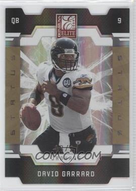 2009 Donruss Elite - [Base] - Status Gold Die-Cut #46 - David Garrard /24