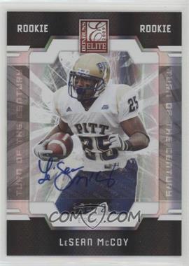 2009 Donruss Elite - [Base] - Turn of the Century Signatures #160 - Rookies - LeSean McCoy /200