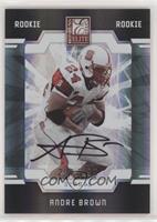 Autographed Rookies - Andre Brown #/299