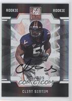 Autographed Rookies - Clint Sintim #/299