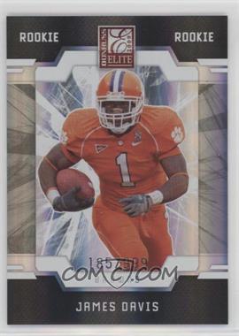 2009 Donruss Elite - [Base] #142 - Rookies - James Davis /999