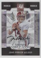 Autographed Rookies - John Parker Wilson [Noted] #/999