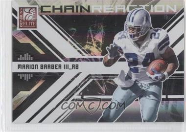 2009 Donruss Elite - Chain Reaction - Black #23 - Marion Barber III /399