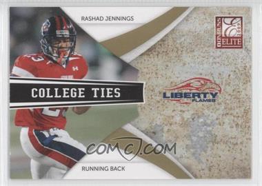 2009 Donruss Elite - College Ties - Gold #23 - Rashad Jennings /399