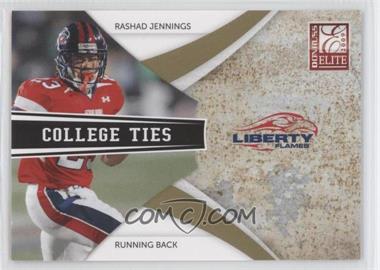 2009 Donruss Elite - College Ties - Gold #23 - Rashad Jennings /399