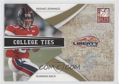 2009 Donruss Elite - College Ties - Gold #23 - Rashad Jennings /399