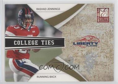 2009 Donruss Elite - College Ties - Gold #23 - Rashad Jennings /399