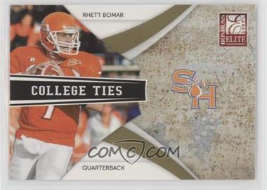 2009 Donruss Elite - College Ties - Gold #24 - Rhett Bomar /399