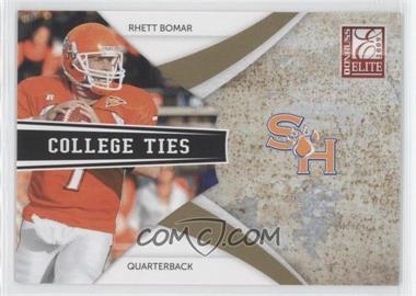 2009 Donruss Elite - College Ties - Gold #24 - Rhett Bomar /399