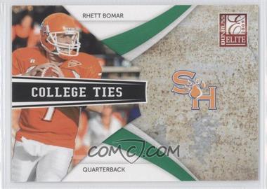 2009 Donruss Elite - College Ties - Green #24 - Rhett Bomar /899