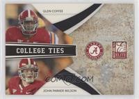 Glen Coffee, John Parker Wilson [EX to NM] #/199