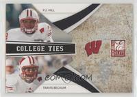 P.J. Hill, Travis Beckum #/199