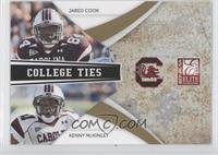 Jared Cook, Kenny McKinley #/399