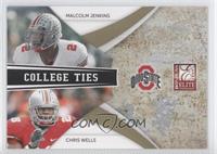 Malcolm Jenkins, Chris Wells #/399