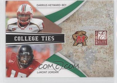 2009 Donruss Elite - College Ties Combos - Green #23 - Darrius Heyward-Bey, LaMont Jordan /899