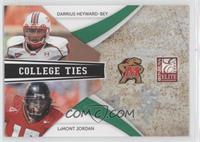 Darrius Heyward-Bey, LaMont Jordan #/899