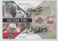 Malcolm Jenkins, Chris Wells #/50