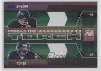 Gale Sayers, Matt Forte #/499