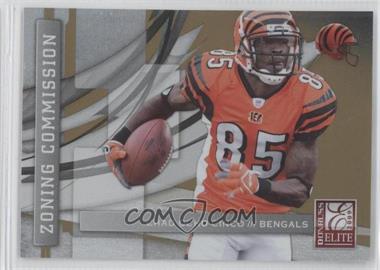 2009 Donruss Elite - Zoning Commission - Gold #11 - Chad Ochocinco /899