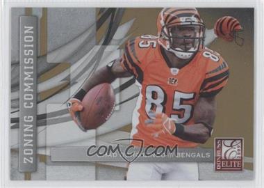 2009 Donruss Elite - Zoning Commission - Gold #11 - Chad Ochocinco /899