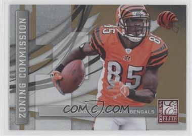 2009 Donruss Elite - Zoning Commission - Gold #11 - Chad Ochocinco /899