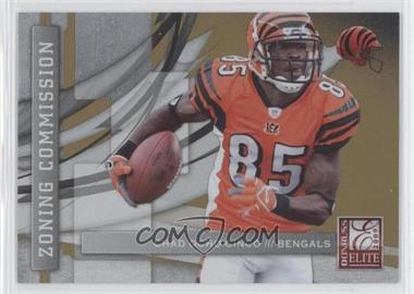 2009 Donruss Elite - Zoning Commission - Gold #11 - Chad Ochocinco /899