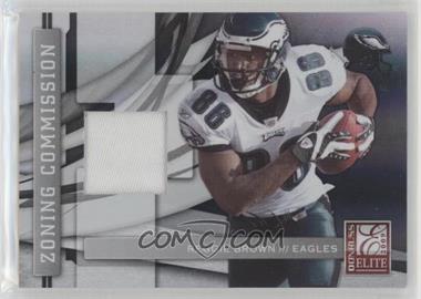 2009 Donruss Elite - Zoning Commission - Jerseys Prime #15 - Reggie Brown /50