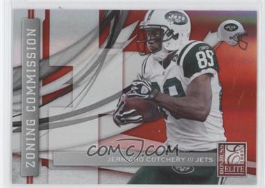 2009 Donruss Elite - Zoning Commission - Red #6 - Jerricho Cotchery /199