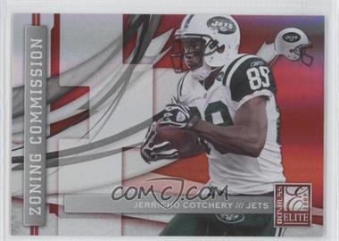 2009 Donruss Elite - Zoning Commission - Red #6 - Jerricho Cotchery /199