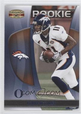 2009 Donruss Gridiron Gear - [Base] - Platinum O's #165 - Rookies - Kenny McKinley /25