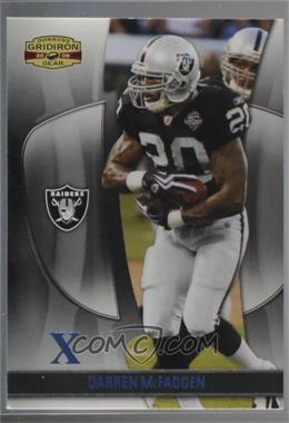 2009 Donruss Gridiron Gear - [Base] - Platinum X's #22 - Darren McFadden /25 [Noted]