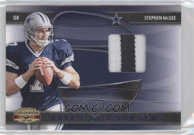 2009 Donruss Gridiron Gear - [Base] - Prime #227 - Rookie Gridiron Gems - Stephen McGee /50