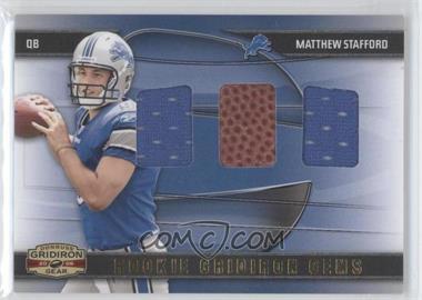 2009 Donruss Gridiron Gear - [Base] - Trios #203 - Rookie Gridiron Gems - Matthew Stafford /50