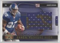 Rookie Gridiron Gems - Andre Brown #/100