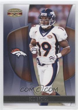 2009 Donruss Gridiron Gear - [Base] #32 - Eddie Royal