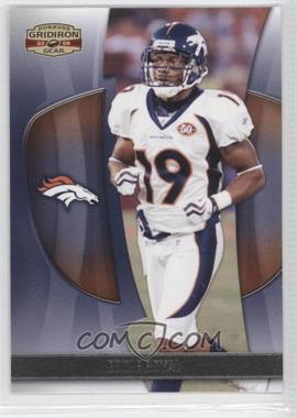 2009 Donruss Gridiron Gear - [Base] #32 - Eddie Royal