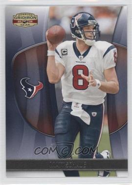 2009 Donruss Gridiron Gear - [Base] #70 - Matt Schaub