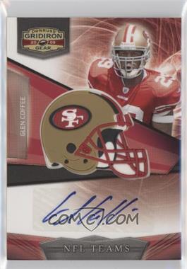 2009 Donruss Gridiron Gear - NFL Teams Rookie Signatures #1 - Glen Coffee /50